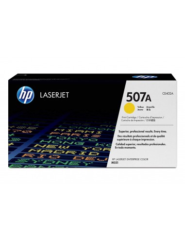 Original HP 507A Yellow Toner...