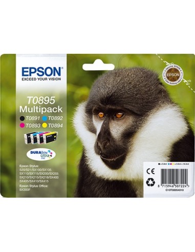 Epson T0895 S20/SX100 CMYK Monkey...