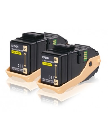 Epson C9300N Double Pack Yellow...
