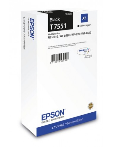 Epson WF8XXX Ink Cartridge Black XL...