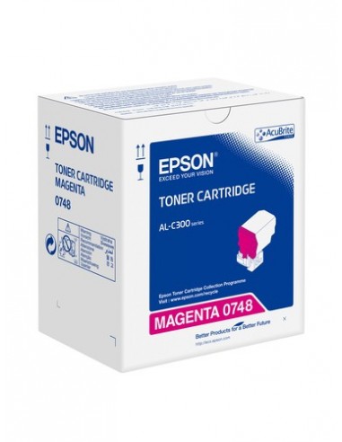 Epson AL C300 Magenta Toner Cartridge...