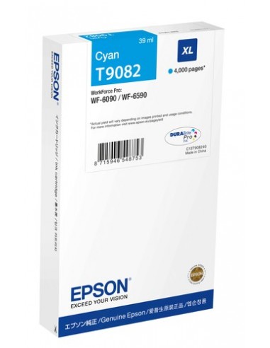 Epson WF6000 Cyan Ink Cartridge 4K -...