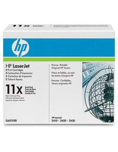 HP Q6511XD (11X) Black Toner Multipack