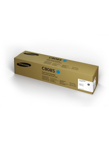 Samsung CLT-C808S Cyan Toner SS560A