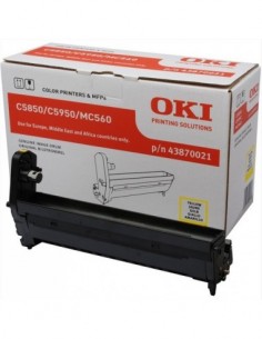 OKI C5850 Yellow Drum 20K -...