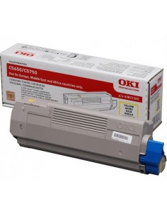 OKI C5650 Yellow Toner -...